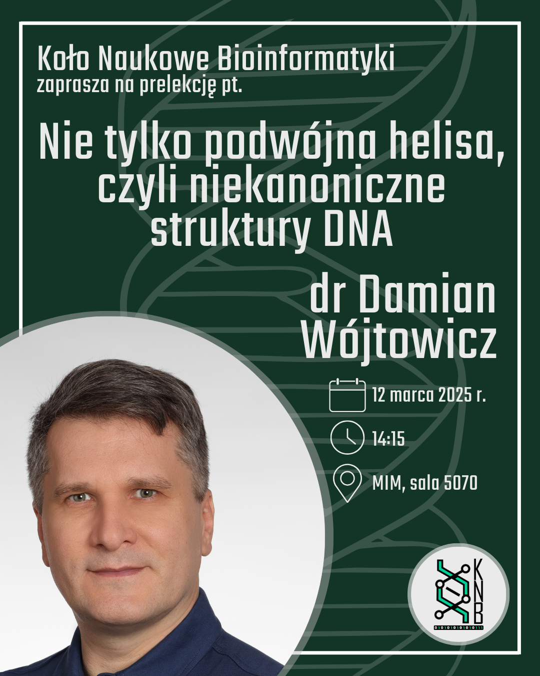 Spotkanie z dr. Damianem Wójtowiczem
